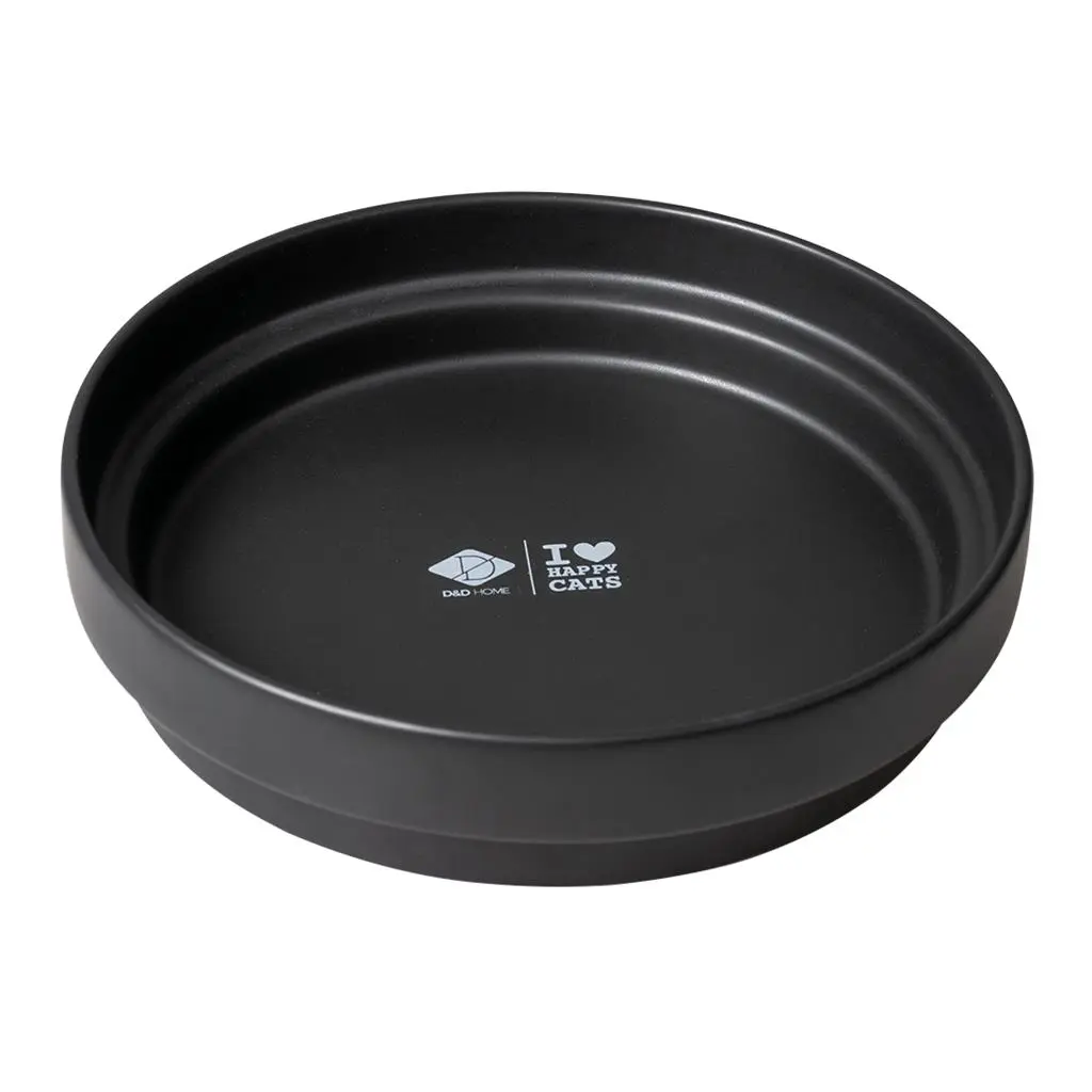 D&D CAT Keramisk Drikkeskål (XL) ACE Ø25 cm. Sort